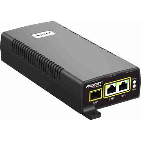 SPO-6011 HANWHA SPO-6011 PoE-Injektor - 60W