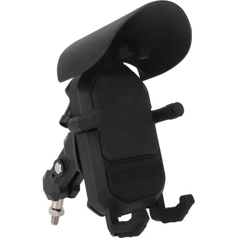 Adatto a supporti per cellulari da moto in metallo, 7,8-9 cm, con clip, ricarica wireless da 15 W.