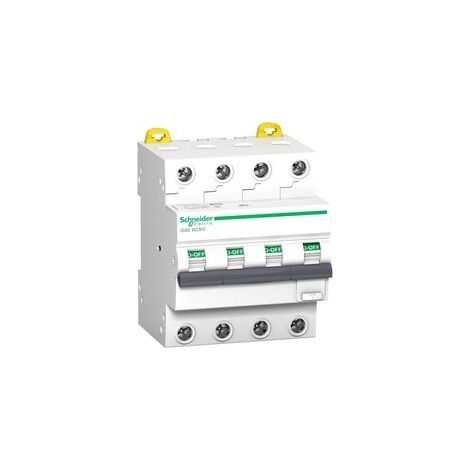 Acti9 iC60 RCBO - disjoncteur differentiel - 4P - 16A - 30mA - C - 6kA - type AC