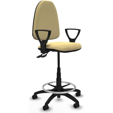 Piqueras y Crespo BFN01RP Bürostuhl Creme Ergonomisch