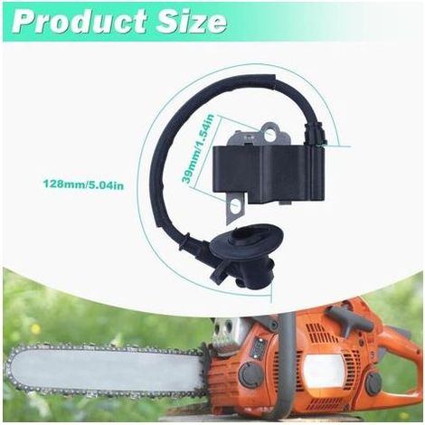 Satz mit 1 Zündspulenmodul für Stihl MS181 MS211 MS211C MS171, Ersatzteilserie mit Zündkerze 1139 400 1307 (1/5)