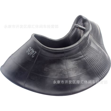 Lawn mower wheelbarrow ATV four-wheel beach go-kart 13x5.00-6 inner tube liner straight nozzle TR-13 (1/4)