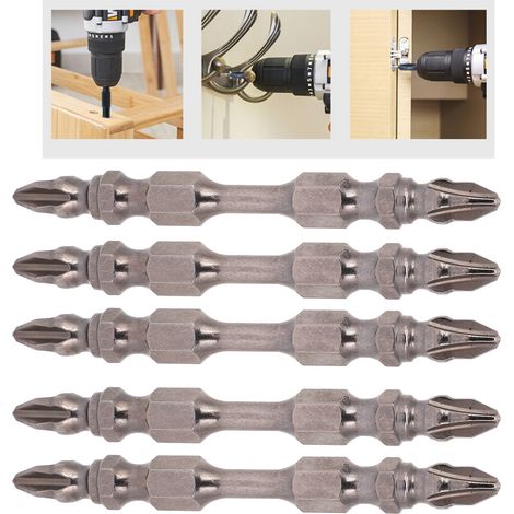 Typ-A-Elektroschraubendreherbit, 65-mm-Doppelpagoden-Druckluftschraubendreher (1/5)