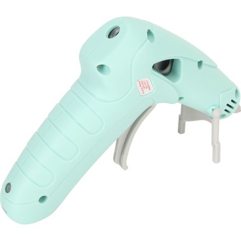 Pistolet à colle thermofusible sans fil 10 W, rechargeable par USB, batterie 2200 mAh, bec verseur anti-brûlure, compatible avec les bâtons de colle de 7 mm (1/5)
