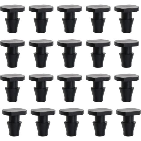 100pcs Bouchon de Tuyau d irrigation Remplacement Tuyau Goutte à Goutte Embouts Irrigation Capillaire Petit Bouchon Accessoires pour (1/5)
