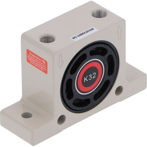 Pneumatischer Vibrator, Kugeltyp, Aluminiumlegierung, Industrieller Vibrationstisch, Zubehör, 3/8-Zoll-Gewinde, K32 (1/5)