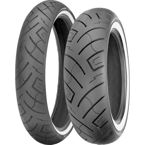 Neumático Shinko 777 130/80-17 130/80-17 11/2025 Delantero Tl Banda blanca Motocicleta