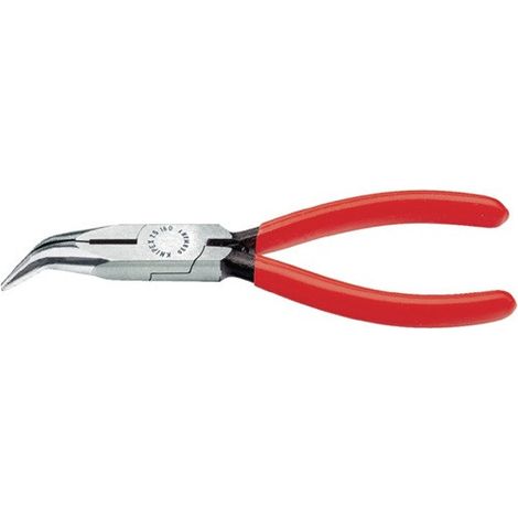 Alicate De Boca Plana Semirredonda L 160 Mm Plano/red. 40 Gr