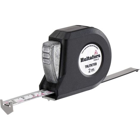 HULTAFORS Misurino Tascabile Talmeter L.2m B.16mm mm/cm EG II ABS Linguetta di Misurazione - 359103 (1/4)