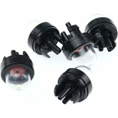 Lot de 5 poires d'amorçage pour carburateurs McCulloch Ryobi Homelite Echo Poulan Zama (1/4)