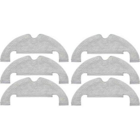 6er-Pack waschbare Reinigungstücher für den Xiaomi Dreame Bot D10 Plus RLS3D Saugroboter – Ersatzteile (1/5)