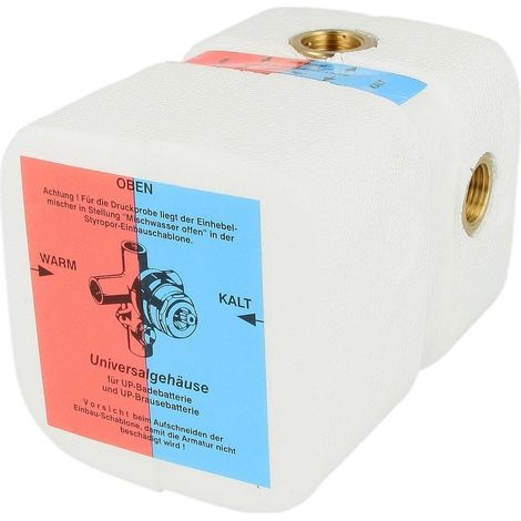 Corps de montage universel pour bloc douche et baignoire encastré