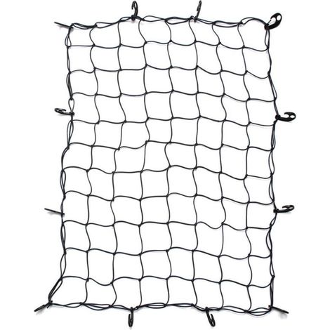 Filet De Rangement Pour Toit - Élastique Haute Résistance - Compatible Galerie Toit SUV Voiture - 1 Pièce (1/5)