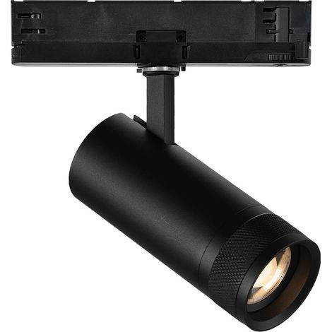 Proiettore Cilindrico Eos Alluminio-Plastiche Nero Led 25W 3000K 1-10V (1/2)