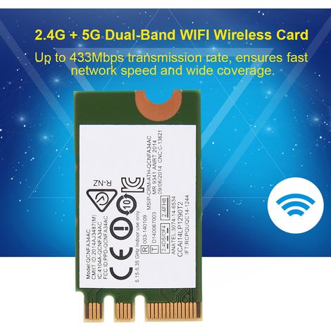 NGFF M2 Dualband-WLAN-Karte (2,4 GHz/5 GHz) mit breiter Kompatibilität für Lenovo/Dell/Asus (1/5)