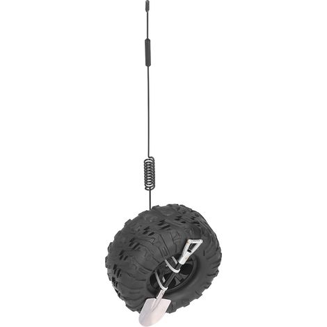Décoratif Kit Pelle Métal Roue de Secours Fixation Coffre Arrière Universel 4x4 Pickup SUV Accessoire Extérieur (1/5)