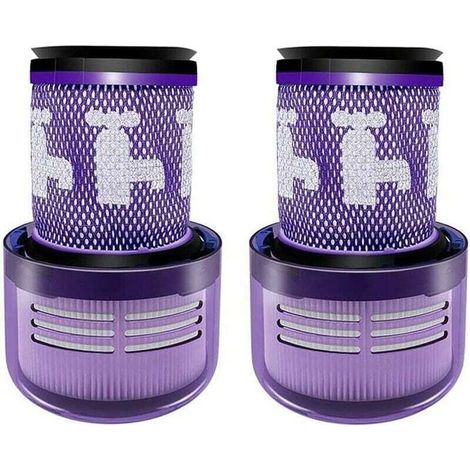 Lot de 2 filtres HEPA pour aspirateur Dyson V12 Detect Slim - Pièce de rechange (1/5)
