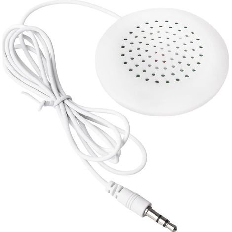 Haut-parleurs d'oreiller, haut-parleurs d'oreiller doux, haut-parleurs d'hypnose personnels portables, haut-parleurs stéréo, téléphones portables avec prise 3.5mm (1/5)