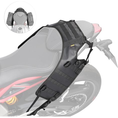 Support de sacoche moto universel, fixation rapide et modulable (1/5)