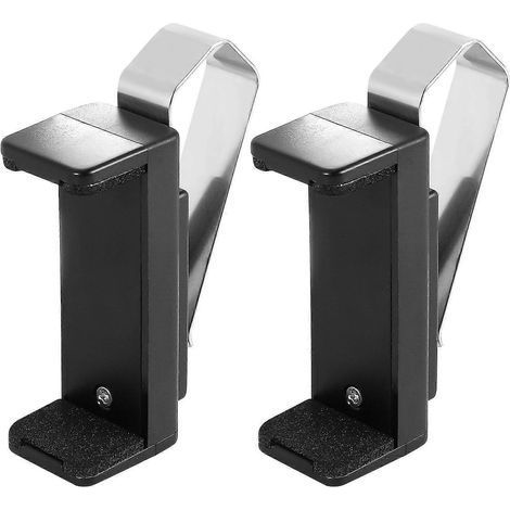 2 supports de fixation pour télécommande de porte de garage/clé de voiture, avec clip de pare-soleil et fixation automatique. (1/5)