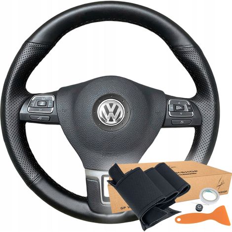 GUARNICIÓN DE LA CUBIERTA DEL VOLANTE PARA PASSAT B5 B6 GOLF POLO (1/5)