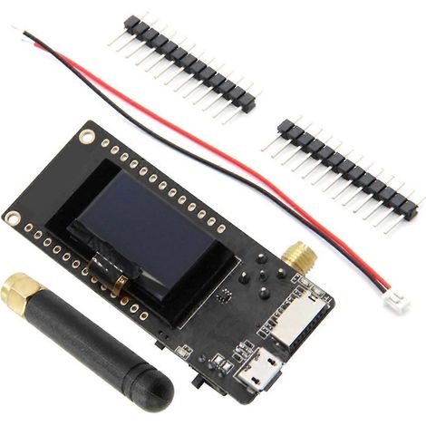 Module ESP32 LoRa 915 MHz, écran OLED 0,96 pouce, carte SD, Bluetooth et Wi-Fi (1/5)