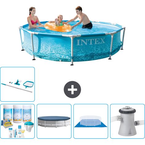Intex Piscine Tubulaire Ronde - 305x76 cm - 6-pièces  S20351 (1/5)