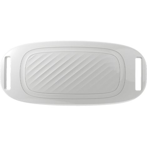 Masajeador abdominal - Quemador de grasa - Dispositivo adelgazante - Masajeador abdominal con calor - 9 modelos - 3 ajustes de temperatura - 2500 RPM - Blanco - Recargable (1/5)