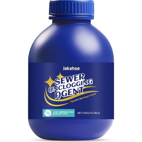 Agent de débouchage puissant pour canalisations (poudre pour canalisations domestiques) 300g (1/4)