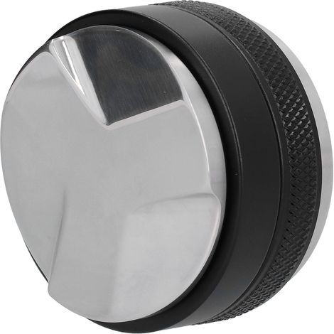 58mm Double tête réglable presse à café en acier inoxydable, outil de nivellement et de tassage pour espresso (1/5)