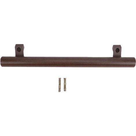 Barres D'appui pour Douche Poignée de sécurité Antidérapante Rail de Support de Salle de Bain en Alliage D'aluminium Couleur Noyer 18,9 Pouces Poignée Antidérapante Robuste pour (1/5)