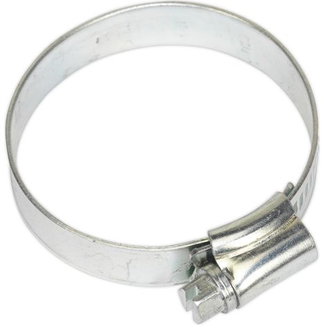 Sealey SHC2 Zinc Plated Hose Clip 38-57mm - Pack of 20