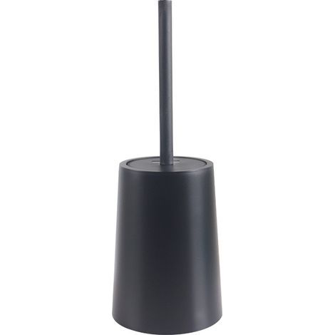 Brosse WC Noir,Balayette WC Ronde pour la Salle de Bain (1/3)