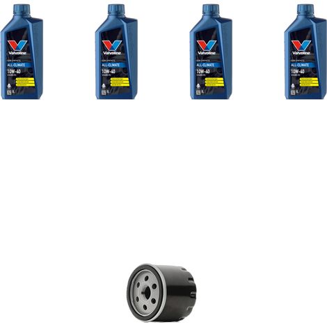 Kit filtro olio e 4L compatibile con Mazda 3 (BK) 1.6 77kw dal 2003 al 2009 (1/3)