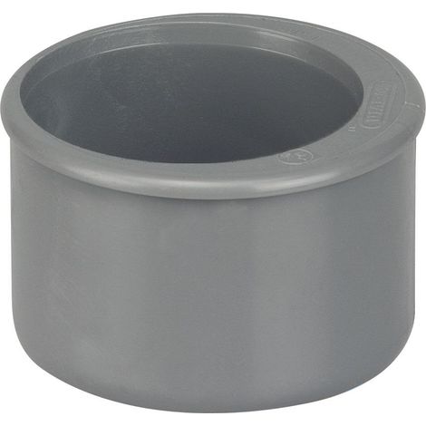 Wavin D75/40 tampon di riduzione grigio PVC a incastro