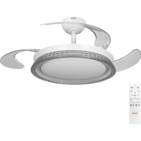[NEUWERTIG] B-Ware OSRAM Deckenventilator Cierzo 1220mm Ventilator mit Beleuchtung CCT RGB 60W (1/2)