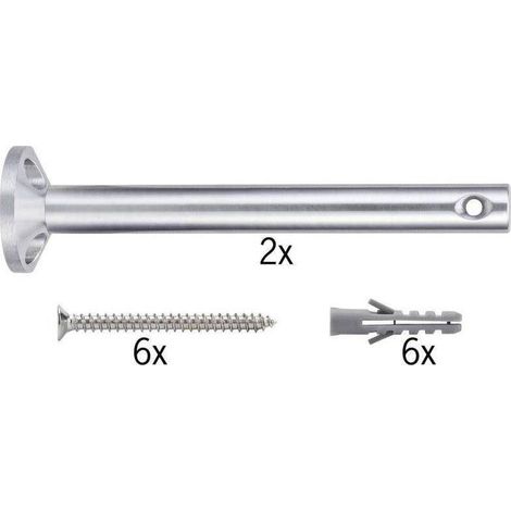 Paulmann Kit de suspensión moderno cromo mate 16,5 cm