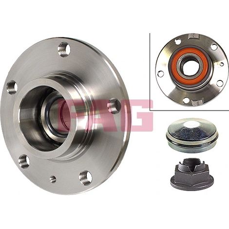 Kit de roulements de roue FAG 713 6448 50 OPEL 1604020 1604360 93190216 95517093