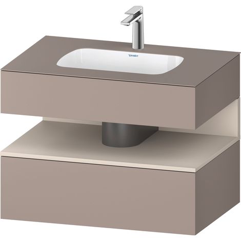 Duravit Collection One lavabo à encastrer avec meuble sous-vasque (1/2)