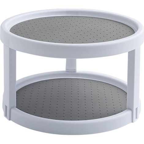 Porta spezie girevole, contenitore per spezie in plastica, scaffale portaoggetti per cucina e frigorifero (1/5)