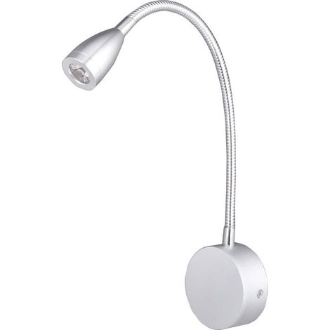 Interrupteur mural tactile avec variateur, éclairage blanc LED pour chevet, lampe de lecture de livre au lit, réglable en intensité, design moderne et pratique. (1/5)