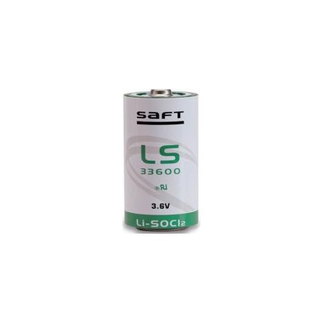 Batterie LS33600 Saft 3,6 V 17000 mAh D ER34615