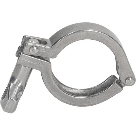 Schlauchschelle aus Edelstahl 304 mit 1-Zinken-Öffnung und Flügelmutter für 38-mm-Rohre und -Leitungen (1/5)