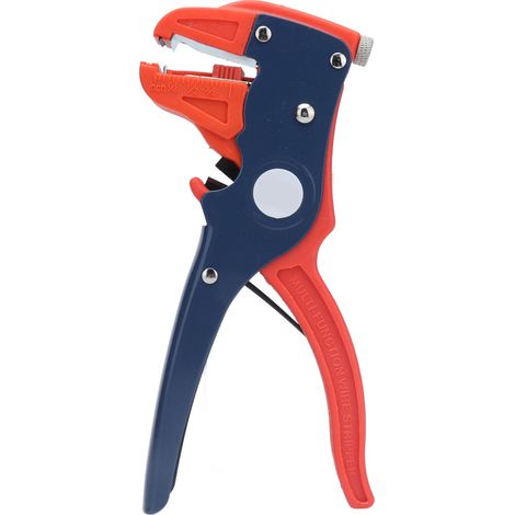 Dénudeuse fil acier multifonction réglable BST-318 ABS acier faible teneur coupeur électricien pelage coupe sertissage rupture 0.2-4.0mm² (1/5)