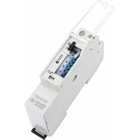 Interrupteur horaire de Rail Interrupteur de Commande de synchronisation de Rail DIN Intelligent Relais de minuterie TM610C 220V pour réverbère (1/5)