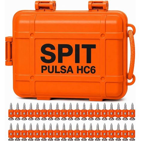 Steel Strip Nails 16 mm for Gas Nailer Compatible with 700, 700E, 700P, 800, 800E, 800P and 800P+ Concrete Maconry and Steel Fixing (1/5)