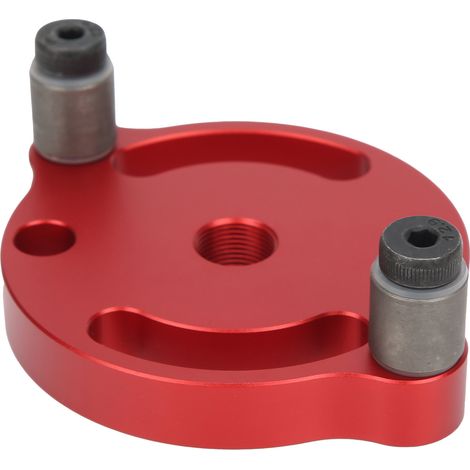 Poinçon perforateur pour panneaux bois, localisateur de trous en alliage d'aluminium haute dureté, avec douilles de perçage 6/8/10mm, outil de précision pour menuiserie. (1/5)