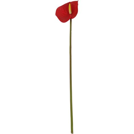 Künstlicher Anthurien-Flamingo-Strauß für die Wohnzimmerdekoration - 3D-Dekorationsblume für den Innenbereich (1/5)