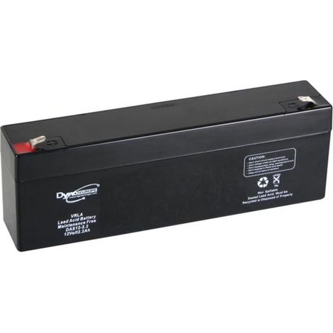 ACCU ACIDE-PLOMB 12V-2.2Ah 177.5x34x66mm (1/5)