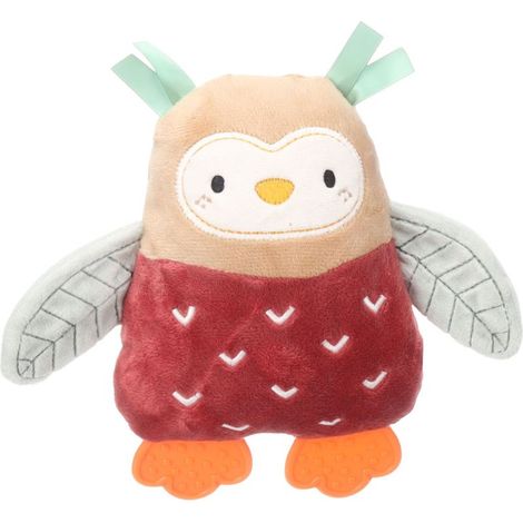 Jouet hibou avec pattes à mâcher, 22 cm, convient aux chiots et aux flamants roses. (1/4)